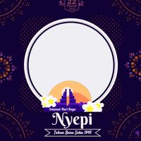 30 Twibbon Hari Raya Nyepi 2023: Link Download Dan Cara Pakai