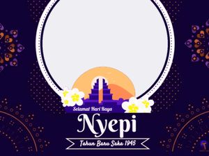 30 Twibbon Hari Raya Nyepi 2023: Link Download dan Cara Pakai