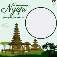 30 Twibbon Hari Raya Nyepi 2023: Link Download Dan Cara Pakai