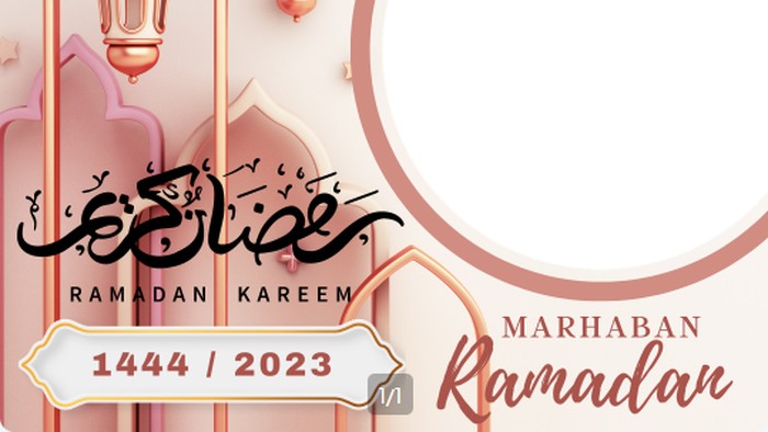 Twibbon Marhaban ya Ramadan 2023 bisa digunakan untuk menyambut puasa Ramadan 2023. Ibadah puasa tersebut dilakukan umat Islam di seluruh dunia setiap tahunnya.