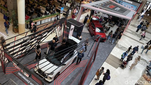 All New Agya di Mall Kota Kasablanka