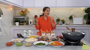 Potret Dapur Farida Nurhan yang Minimalis Buat Konten Masak