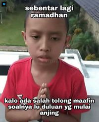 Besok Puasa Deretan Meme Lucu Sambut Ramadan