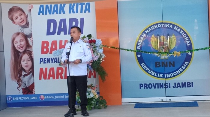 Gubernur Jambi Resmikan Gedung Baru BNN Rp 10 Miliar