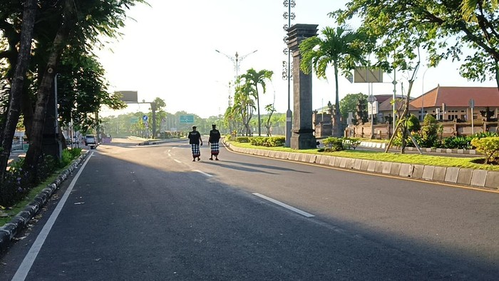 Hari Raya Nyepi di Bali, Rabu (22/3/2023). Hari Raya Nyepi di Bali, Rabu (22/3/2023).