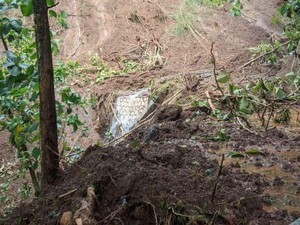 Jalan di Batuwarno Wonogiri Tertutup Longsor, Pengendara Harus Memutar 20 Km