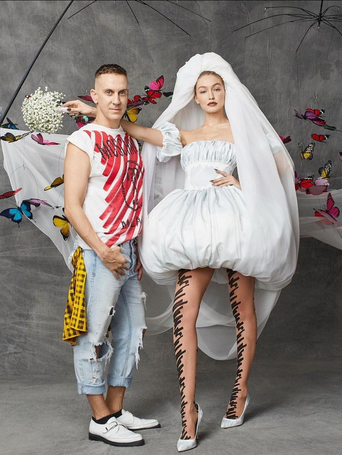Jeremy Scott dan Gigi Hadid.