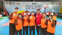 Karateka INKAI Sabet 5 Medali Emas di SEAKF 2023 Filipina