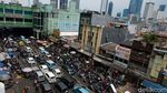 Kawasan Tanah Abang Terpantau Macet Jelang Puasa