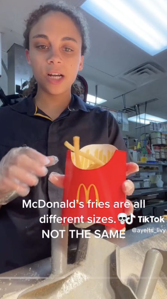 Kesal Porsi Kentang Goreng McD Disebut Dikurangi, Pegawai Ini Ungkap Faktanya