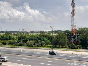 Lalin di GT Cikampek Utama Lancar, 17 Ribuan Kendaraan Tinggalkan Jakarta