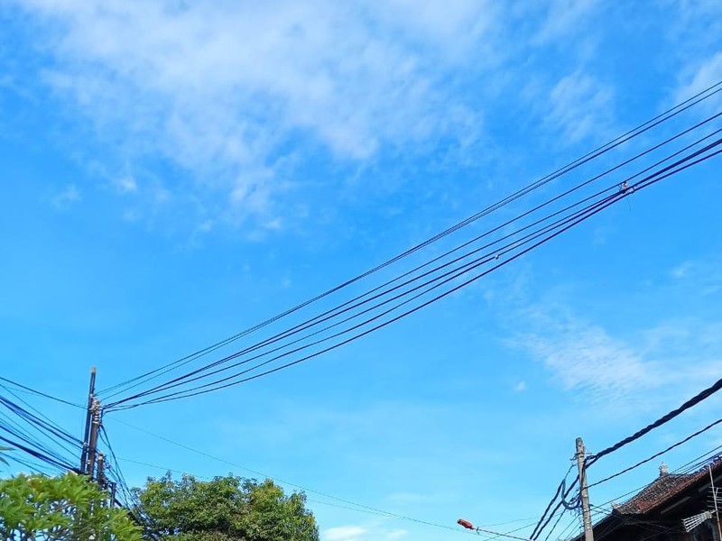 Pecalang pengamanan Nyepi di Celuk.