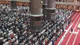 Suasana Salat Tarawih Hari Pertama di Masjid Istiqlal