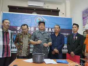 Tukang Parkir di Kediri Ditangkap gegara Nyambi Jadi Pengedar Sabu