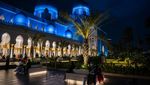 Terpesona Megahnya Masjid Raya Sheikh Zayed di Awal Ramadan