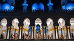 Terpesona Megahnya Masjid Raya Sheikh Zayed di Awal Ramadan