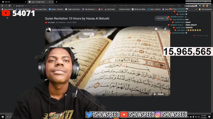 Kalah main game online, gamer ini punya cara bijak untuk meredam emosinya. Bukan banting barang atau berkata kasar, melainkan mendengarkan Al Quran.