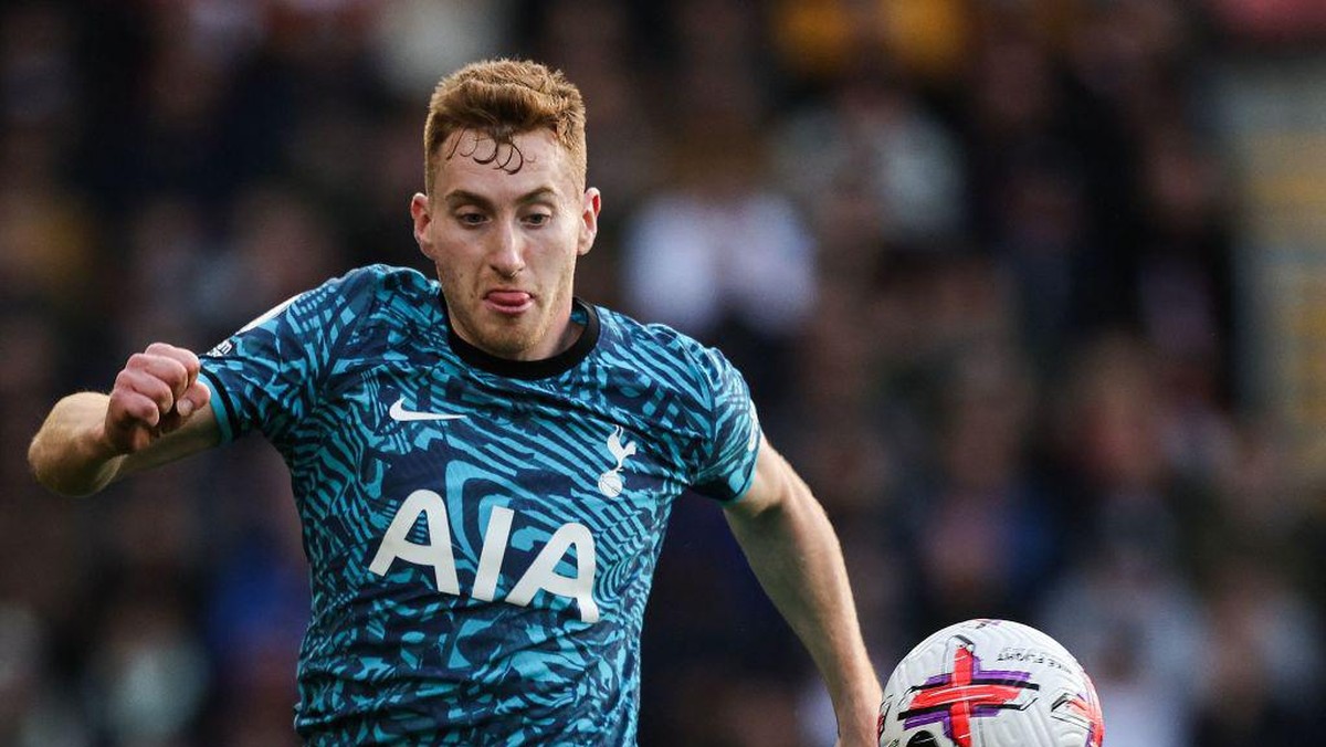 Dejan Kulusevski ingin bertahan di Tottenham Hotspur (AFP via Getty Images/ADRIAN DENNIS)