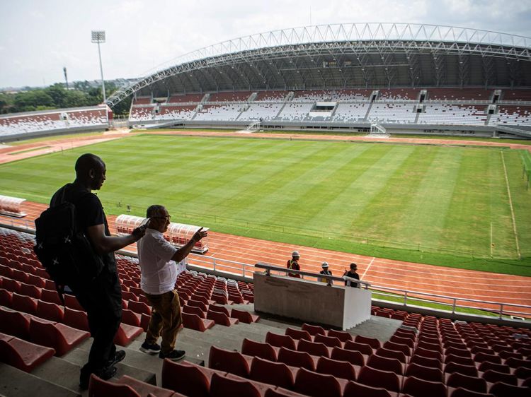 Delegasi FIFA Tinjau Stadion Gelora Sriwijaya Jakabaring
