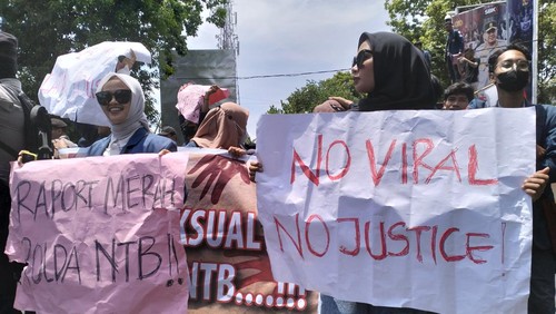 Polda NTB menyebut satu pelapor kasus pencabulan oleh terduga pelaku dosen gadungan, AF, mencabut laporan polisinya (LP).