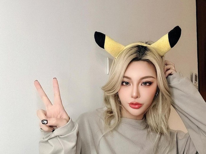 DJ Alyshia dalam media sosial miliknya.