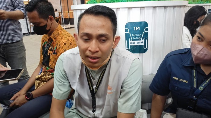 Edi Sanjaya (29), cleaning service mal di Jakarta Utara yang mengembalikan uang Hotman Paris