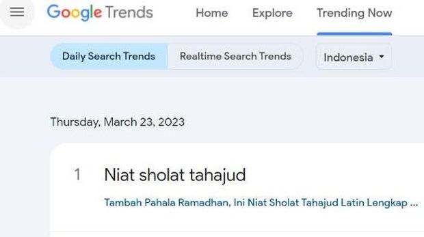 Soal niat sholat tahajud tengah trending di Google. Berikut niat sholat tahajud dan tata caranya yang benar.