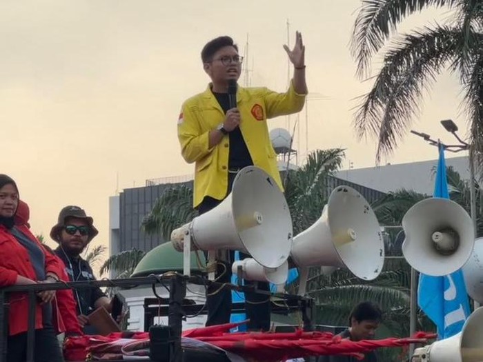 Ketua BEM UI Melki Sedek Huang