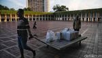 Ribuan Orang Ikut Buka Bersama di Masjid Istiqlal, Begini Suasananya