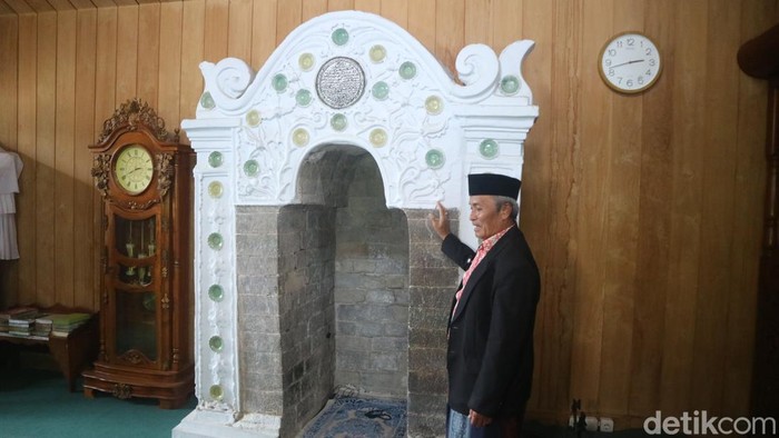 Masjid peninggalan Sunan Muria yang ada di Desa Colo Kecamatan Dawe, Rabu (22/3/2023).