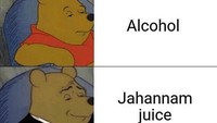 Ada cara yang lebih elegan nyebutin minuman alkohol alias miras: “jus Jahannam”. (Foto: Instagram @growing_up_muslim)