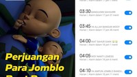 Biasanya emak yang bangunin sahur, tapi para jomlo cuma bisa mengandalkan alarm HP aja. Duh, mengsedih. (Foto: Instagram @laziswafalhilal)