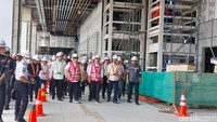 Pengerjaan Stasiun Kereta Cepat Halim Terintegrasi LRT Sudah 90%