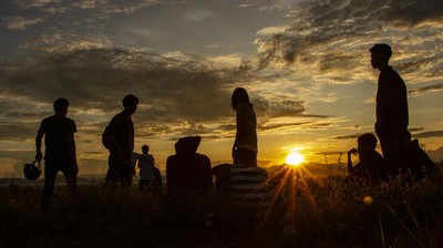 Menikmati Fajar Pertama Bulan Ramadan 1444 H