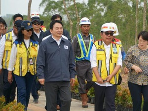 Menteri Korea Sambangi Proyek IKN Nusantara, Jadi Kerja Sama?