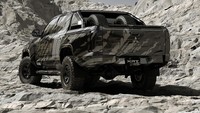 Mobil konsep ini dilengkapi dengan over fender depan dan belakang serta ban untuk medan lumpur. Foto: Dok. Mitsubishi Motors