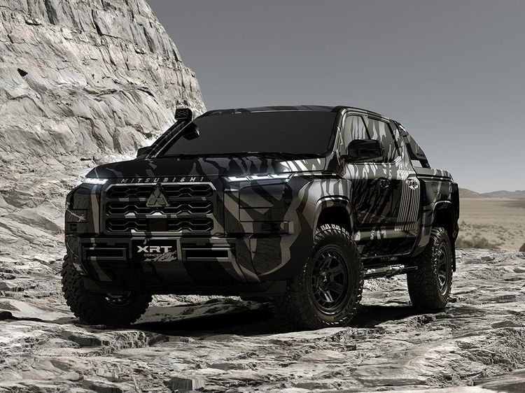 Calon Mitsubishi Triton Terbaru Unjuk Gigi