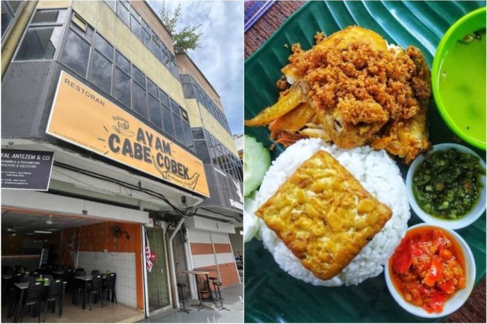 Mulia! Penjual Ayam Penyet Ini Minta Tamu Pantang Pulang Sebelum Kenyang
