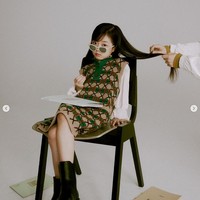 10 tahun ke depan dia bakal jadi the queen of kdrama + visual dari kalangannya, wajahnya kayak jennie dan jisoo digabungkan, bocil bukan sembarang bocil, jennie vibes, komentar sejumlah netizen. Foto: dok. Instagram @ellekorea