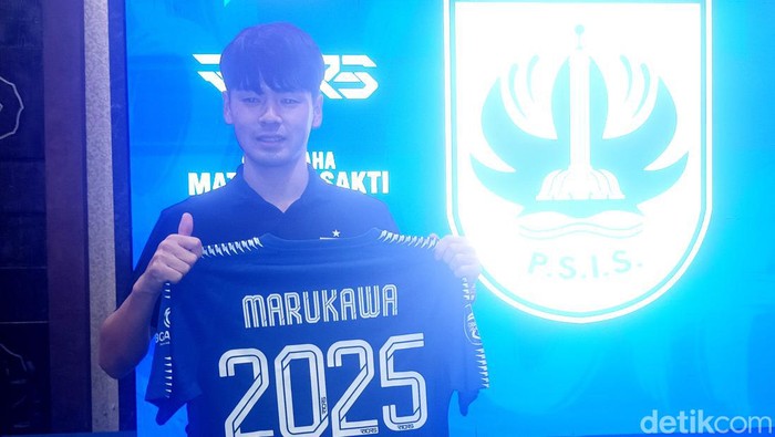 Pemain PSIS Semarang asal Jepang, Taisei Marukawa resmi bertahan hingga 2025, Kamis (23/3/2023).