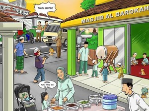 Ketua Nahyan Mukul Beduk Muncul di Postingan Bobby soal Ramadan