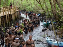 Ritual Mebuug-Buugan Kedonganan Maret 2026, Tradisi Mandi Lumpur Setelah Nyepi