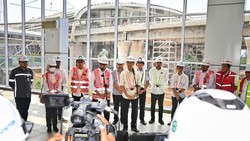 Jadi Titik Temu LRT Jabodebek hingga Kereta Cepat, Stasiun Halim Sudah 90%