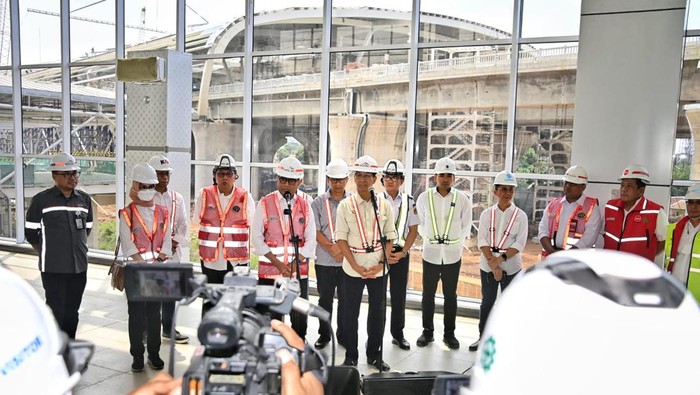 Progres Stasiun Halim
