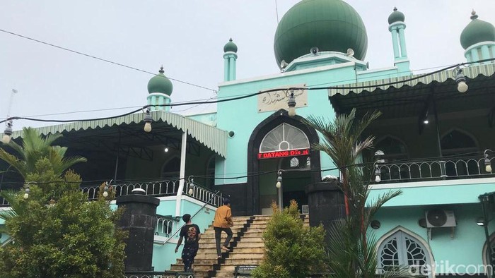 Suasana Masjid Syuhada Jogja jelang buka puasa, Kamis (23/3/2023).