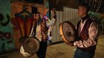 Aksi Penabuh Drum Sahur Ramadan di Gaza