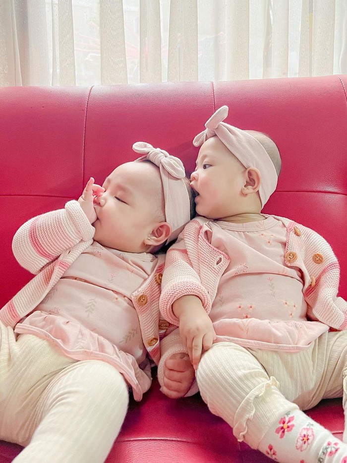 Anak kembar Anisa Rahma.
