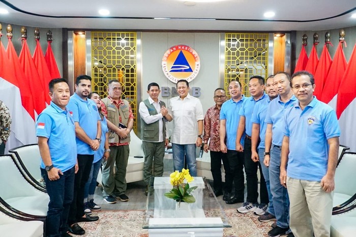 Bamsoet Apresiasi Kolaborasi IMI dan BNPB untuk Penanganan Bencana