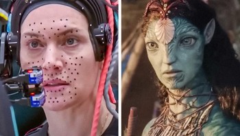 Akting Kate Winslet di film Avatar: The Way of Water. (Foto: Brightside/© Avatar: The Way of Water / 20th Century Studios and co-producers)