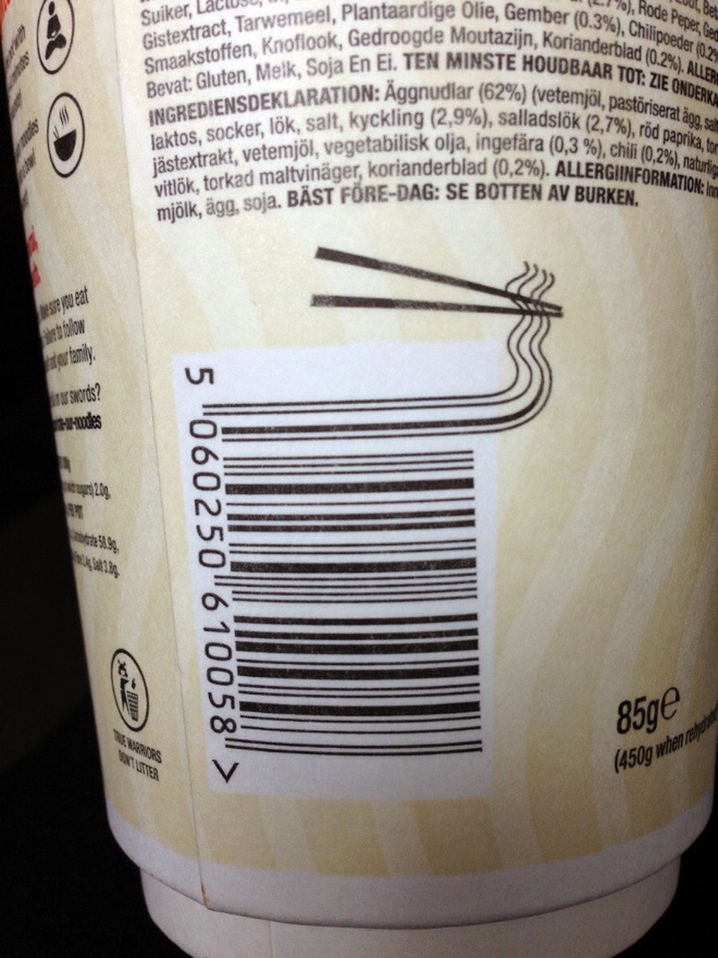 fotoinet Deretan Desain Barcode Kemasan yang Super Kreatif
